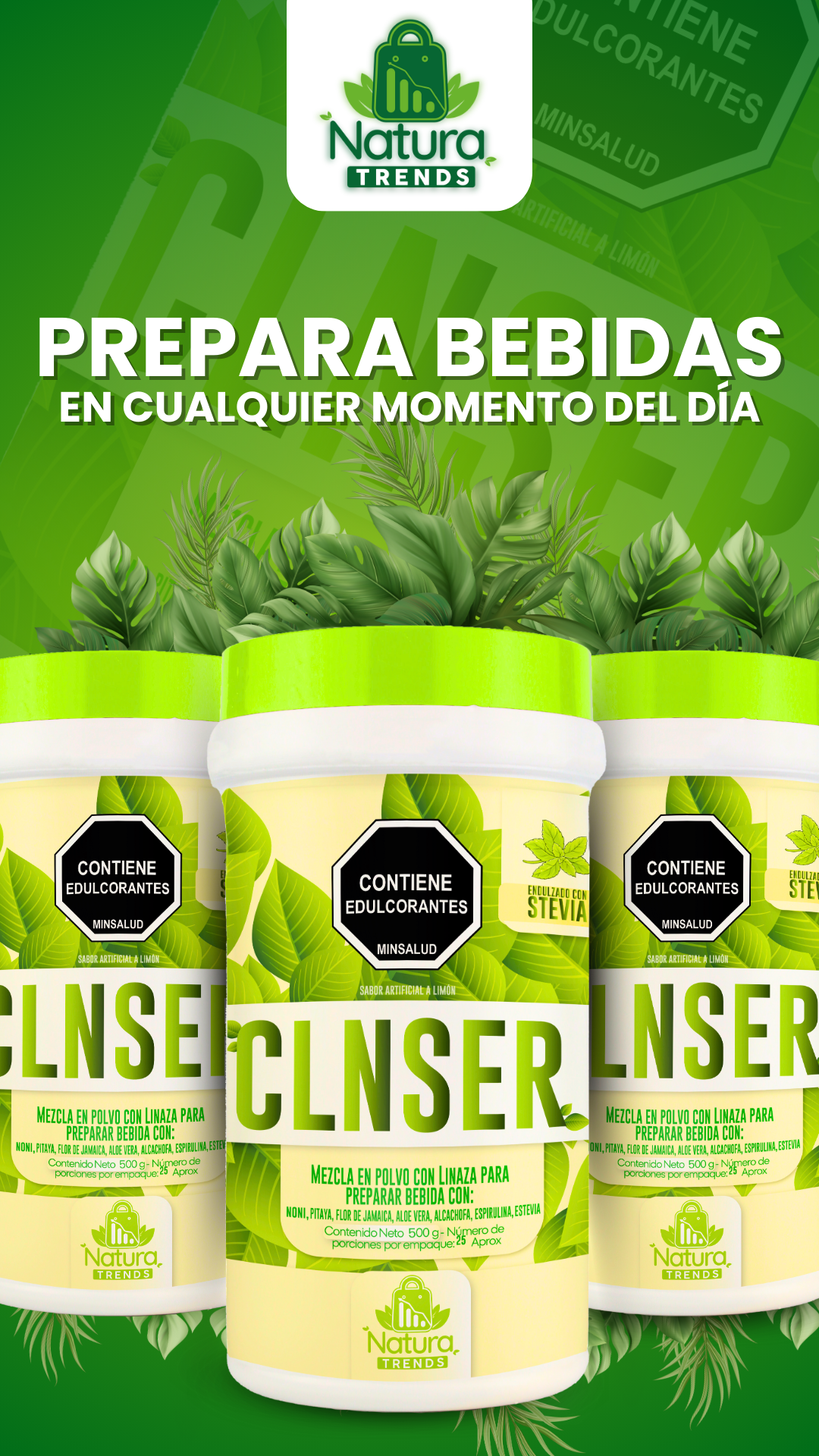 Prepara bebidas en cualquier momento del dia